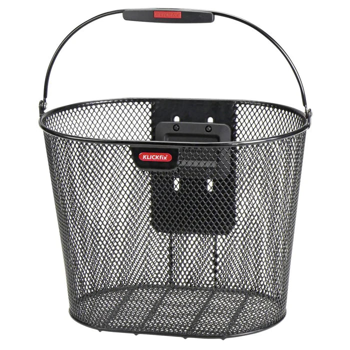 KLICK FIX FAHRRADKORB OVAL PLUS EF" SCHWARZ