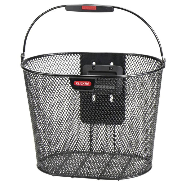 KLICK FIX FAHRRADKORB OVAL PLUS EF" SCHWARZ