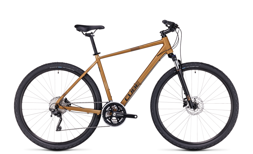 Cube Nature Pro gold´n´black Herren RH:54