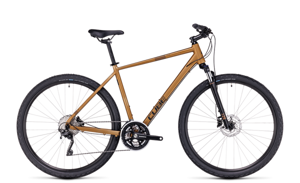 Cube Nature Pro gold´n´black Herren RH:54