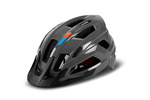 Helm STEEP X Actionteam glossy grey´n´orange M