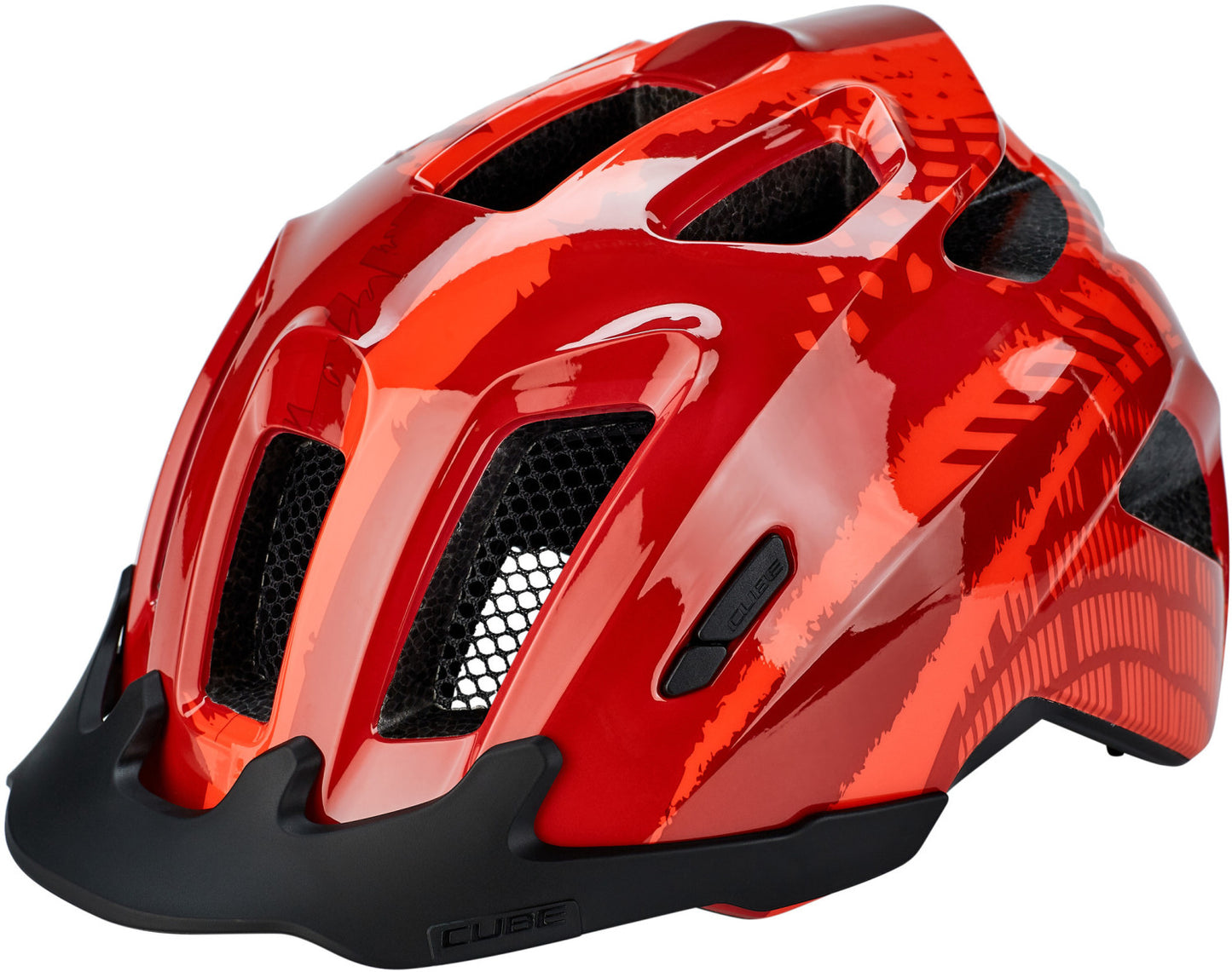 Cube Helm Ant Gr. XS red splash