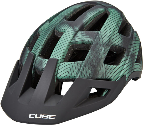 CUBE Helm BADGER GR M green