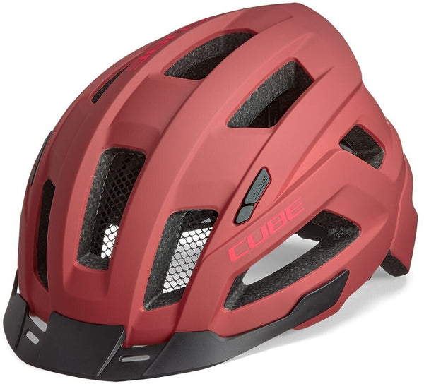 CUBE Helm CINITY Gr.S red
