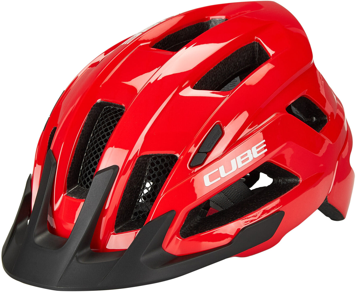 CUBE Helm STEEP glossy red Gr. S